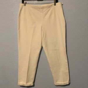 Chico’s Women’s Pants Cotton Blend Size 2 (12/L) (34x24) White